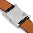腕時計 エルメス HERMES Hウォッチ TGM HH1.810.290/ZNO クオーツ メンズ 純正ダイヤ ホワイト シェル スクエア H型