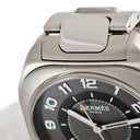 腕時計 エルメス HERMES H08 GM 39mm SP1.741 W049427WW00 自動巻き メンズ チタン グレー エイチオーエイト デイト アラビア