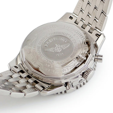 腕時計 ブライトリング BREITLING ナビタイマー オリンパス セミパーペチュアルカレンダー A190G12NP A19340 自動巻き メンズ 月相