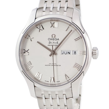 腕時計 オメガ OMEGA デ ヴィル アワービジョン CO-AXIAL アニュアルカレンダー 433.10.41.22.02.001 自動巻き メンズ 新品同様
