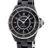 腕時計 シャネル CHANEL J12 オートマティック H0685 自動巻き メンズ ブラック 黒 セラミック デイト 逆回転防止ベゼル