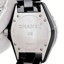 腕時計 シャネル CHANEL J12 オートマティック H0685 自動巻き メンズ ブラック 黒 セラミック デイト 逆回転防止ベゼル