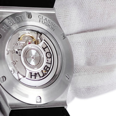 腕時計 ウブロ HUBLOT クラシックフュージョン クロノグラフ チタニウム レーシンググレー 521.NX.7071.LR 自動巻き メンズ