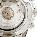 腕時計 ベル&ロス BELL&ROSS BR V2-94 アエロナバル BRV2-94-BU-G-ST/SST 自動巻き メンズ ブルー クロノグラフ デイト