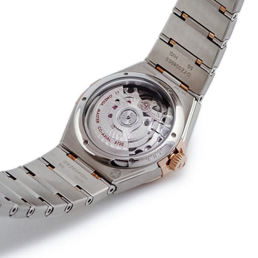 腕時計 オメガ OMEGA コンステレーション コーアクシャル 131.20.29.20.13.001 自動巻き レディース 新品同様 K18RG×SS コンビ