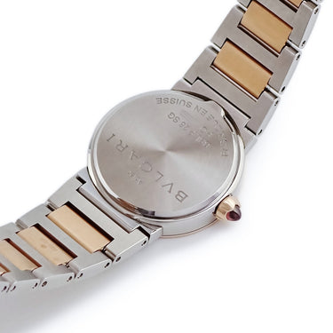 腕時計 ブルガリ BVLGARI ブルガリブルガリ BBLP26SG 101887 BBL26WSPG/12 クオーツ レディース 新品同様 K18PG×SS 純正ダイヤ シェル