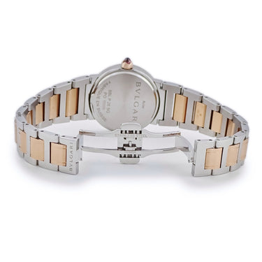 腕時計 ブルガリ BVLGARI ブルガリブルガリ BBLP26SG 101887 BBL26WSPG/12 クオーツ レディース 新品同様 K18PG×SS 純正ダイヤ シェル