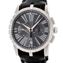 腕時計 ロジェデュブイ ROGER DUBUIS エクスカリバー 42 クロノグラフ DBEX0387 自動巻き メンズ グレー デイト スモールセコンド