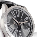 腕時計 ロジェデュブイ ROGER DUBUIS エクスカリバー 42 クロノグラフ DBEX0387 自動巻き メンズ グレー デイト スモールセコンド