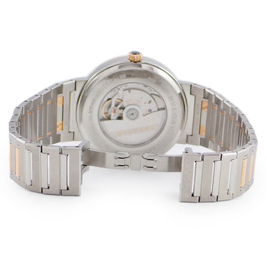 腕時計 ブルガリ BVLGARI ブルガリブルガリ デイト 102930 BBP41SG 自動巻き メンズ 新品同様 K18PG×SS コンビ ブラック