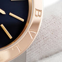 腕時計 ブルガリ BVLGARI ブルガリブルガリ デイト 102930 BBP41SG 自動巻き メンズ 新品同様 K18PG×SS コンビ ブラック