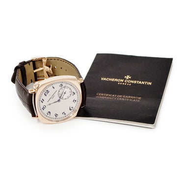 腕時計 ヴァシュロン・コンスタンタン VACHERON CONSTANTIN ヒストリーク アメリカン 1921 82035/000R-9359 手巻き メンズ K18RG無垢