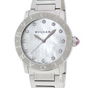 腕時計 ブルガリ BVLGARI ブルガリブルガリ BBL37WSS/12 BBL37S 自動巻き メンズ レディース 新品同様 純正ダイヤ ホワイト シェル