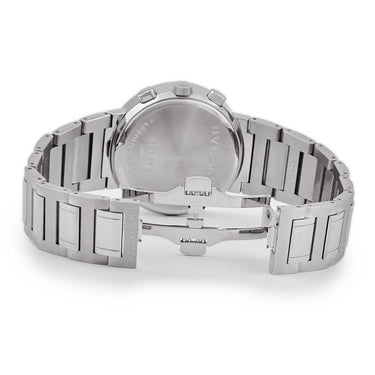 腕時計 ブルガリ BVLGARI ブルガリブルガリ クロノグラフ BB38WSSDCH BB38SSCH 自動巻き メンズ 新品同様 スモールセコンド デイト