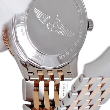 腕時計 ブライトリング BREITLING ナビタイマー オートマチック 41 U17326121M1U1 U17326 自動巻き メンズ K18RG×SS コンビ グレー