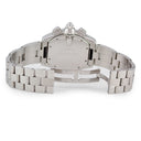 腕時計 カルティエ Cartier ロードスター クロノグラフ W62019X6 自動巻き メンズ シルバー トノウ ローマン デイト スモールセコンド