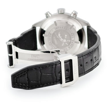 腕時計 IWC IWC スピットファイア ダブル クロノグラフ IW371806 自動巻き メンズ パイロットウォッチ デイデイト