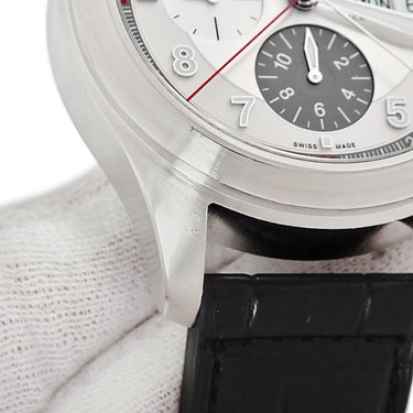 腕時計 IWC IWC スピットファイア ダブル クロノグラフ IW371806 自動巻き メンズ パイロットウォッチ デイデイト