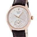 腕時計 ロレックス ROLEX チェリーニ デュアルタイム 50525 ランダム番 自動巻き メンズ ランダム番 K18エバーRG無垢 GMT デイ&ナイト表示