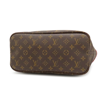 ルイヴィトン LOUIS VUITTON ネヴァーフル MM M40156 モノグラム モノグラムキャンバス トートバッグ ゴールド金具 茶 旧型