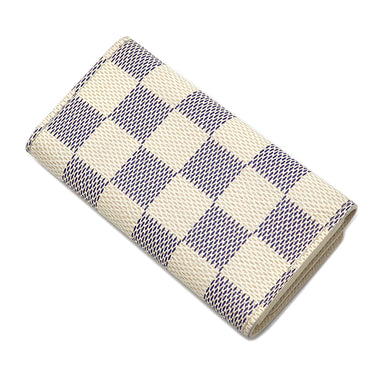 ルイヴィトン LOUIS VUITTON ミュルティクレ 4 N60020 ダミエアズール ダミエアズールキャンバス キーケース ゴールド金具 白