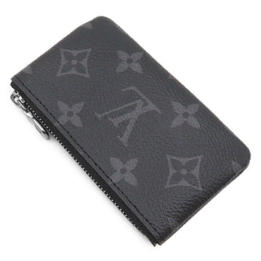 ルイヴィトン LOUIS VUITTON ポシェット クレ M80905 モノグラムエクリプス モノグラムエクリプス モノグラムエクリプスリバースキャンバス コインケース シルバー金具 キーチェーン