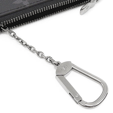 ルイヴィトン LOUIS VUITTON ポシェット クレ M80905 モノグラムエクリプス モノグラムエクリプス モノグラムエクリプスリバースキャンバス コインケース シルバー金具 キーチェーン