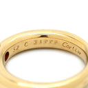カルティエ Cartier エリプス ルビー レッド×イエローゴールド K18YG ルビー #52 リング 指輪 赤 Au750 18K 18金 1石 1粒 ヴィンテージ 11.5号
