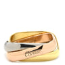 カルティエ Cartier トリニティ クッション クラシック B4240600 ホワイトゴールドXイエローゴールドXピンクゴールド K18WG K18YG K18PG #51(JP11) リング 指輪 3カラー スクエア 11号