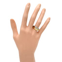 カルティエ Cartier トリニティ クッション クラシック B4240600 ホワイトゴールドXイエローゴールドXピンクゴールド K18WG K18YG K18PG #51(JP11) リング 指輪 3カラー スクエア 11号