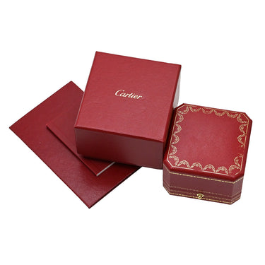 カルティエ Cartier トリニティ クッション クラシック B4240600 ホワイトゴールドXイエローゴールドXピンクゴールド K18WG K18YG K18PG #51(JP11) リング 指輪 3カラー スクエア 11号