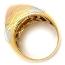 ブルガリ BVLGARI ピラミデ イエローゴールド×ピンクゴールド×ホワイトゴールド K18YG K18PG K18WG リング 指輪 750 18金 3カラー 3ゴールド 12号