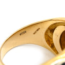 ブルガリ BVLGARI ピラミデ イエローゴールド×ピンクゴールド×ホワイトゴールド K18YG K18PG K18WG リング 指輪 750 18金 3カラー 3ゴールド 12号