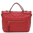ルイヴィトン LOUIS VUITTON バスティーユ PM M41169 スリーズ モノグラムアンプラント 2WAYバッグ ゴールド金具 赤