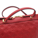 ルイヴィトン LOUIS VUITTON バスティーユ PM M41169 スリーズ モノグラムアンプラント 2WAYバッグ ゴールド金具 赤