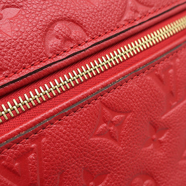 ルイヴィトン LOUIS VUITTON バスティーユ PM M41169 スリーズ モノグラムアンプラント 2WAYバッグ ゴールド金具 赤