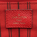 ルイヴィトン LOUIS VUITTON バスティーユ PM M41169 スリーズ モノグラムアンプラント 2WAYバッグ ゴールド金具 赤