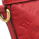 ルイヴィトン LOUIS VUITTON バスティーユ PM M41169 スリーズ モノグラムアンプラント 2WAYバッグ ゴールド金具 赤
