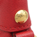 ルイヴィトン LOUIS VUITTON バスティーユ PM M41169 スリーズ モノグラムアンプラント 2WAYバッグ ゴールド金具 赤