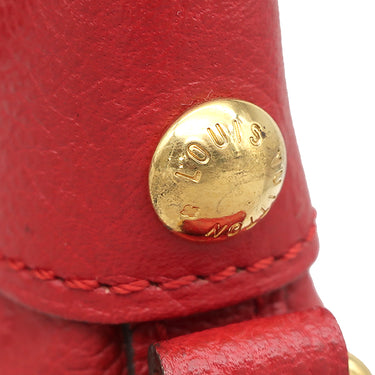 ルイヴィトン LOUIS VUITTON バスティーユ PM M41169 スリーズ モノグラムアンプラント 2WAYバッグ ゴールド金具 赤