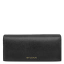 ブルガリ BVLGARI ビー ゼロワン 288229 ブラック ゴートレザー カーフ 長財布 ゴールド金具 黒 二つ折り チャーム付き