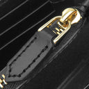 ブルガリ BVLGARI ビー ゼロワン 288229 ブラック ゴートレザー カーフ 長財布 ゴールド金具 黒 二つ折り チャーム付き