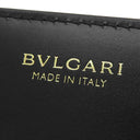ブルガリ BVLGARI ビー ゼロワン 288229 ブラック ゴートレザー カーフ 長財布 ゴールド金具 黒 二つ折り チャーム付き