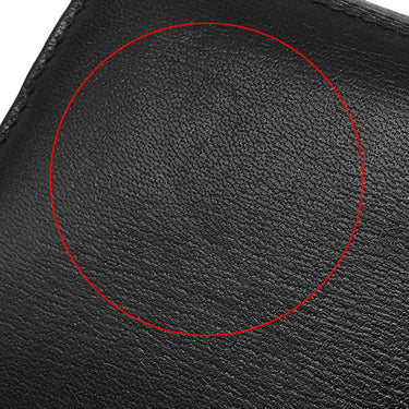 ブルガリ BVLGARI ビー ゼロワン 288229 ブラック ゴートレザー カーフ 長財布 ゴールド金具 黒 二つ折り チャーム付き