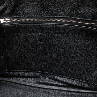 エルメス HERMES バーキン30 ブラック トリヨンクレマンス ハンドバッグ シルバー金具 黒