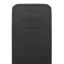ルイヴィトン LOUIS VUITTON LV イニシャル 85/34 M9821 モノグラム モノグラムキャンバス レザー ベルト シルバー金具 黒 リバーシブル