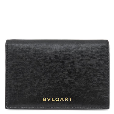ブルガリ BVLGARI ビー ゼロワン 288236 ブラック レザー カードケース ゴールド金具 黒 カード入れ 名刺入れ