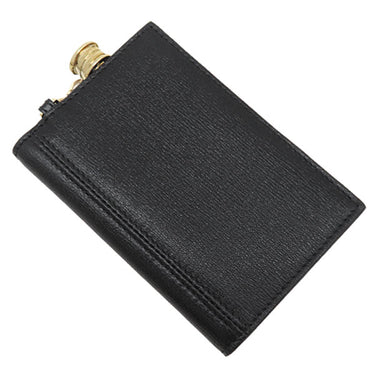 ブルガリ BVLGARI ビー ゼロワン 288236 ブラック レザー カードケース ゴールド金具 黒 カード入れ 名刺入れ