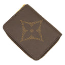 ルイヴィトン LOUIS VUITTON ジッピー コインパース M69354 モノグラム レザー モノグラムジャイアントキャンバス コインケース ゴールド金具 茶 小銭入れ カード入れ