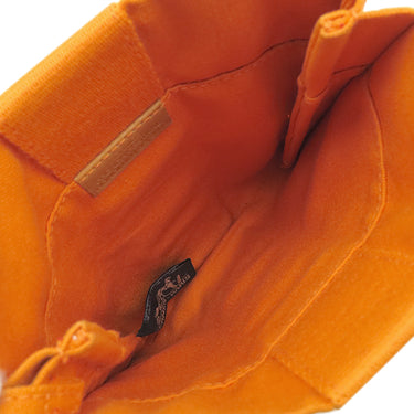 エルメス HERMES ポシェット オレンジ キャンバス ショルダーバッグ フレンチフェスティバル 限定